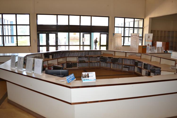 CEES Library Reception area