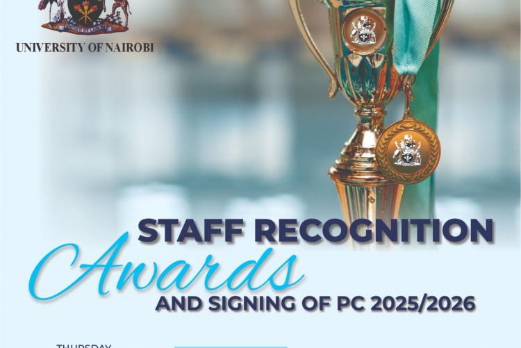 Staff FY 2025/2026 Performance Contract Signing and the 2024/2025 Staff Recognition Awards.