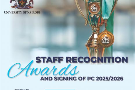 Staff FY 2025/2026 Performance Contract Signing and the 2024/2025 Staff Recognition Awards.