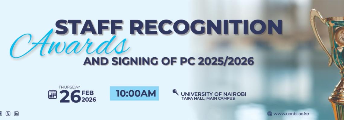 Staff FY 2025/2026 Performance Contract Signing and the 2024/2025 Staff Recognition Awards.