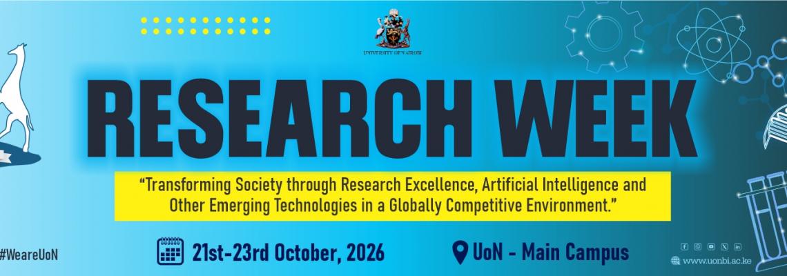 Shaping the Future of Education: Faculty gearing up for UoN Research Week 2026